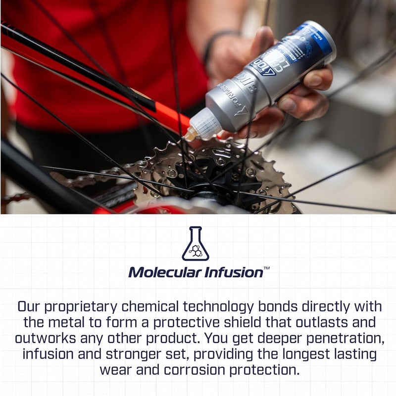 Formula 100 All Conditions Bike Chain Lube – All-Weather Lubricant for Bicycles & Electric Bikes – Protects Against Wear, Reduces Friction, Fights Corrosion – 50ml (1.69 oz) - Image 3